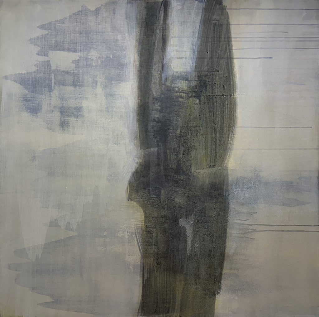 Adam 110x110cm Acryl auf Leinwand 2025
